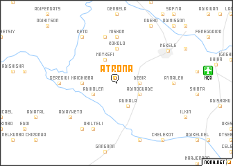 map of Atrona