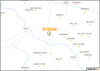 map of Atrūsh