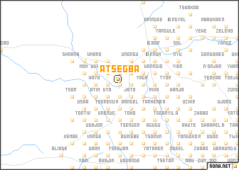 map of Atsegba