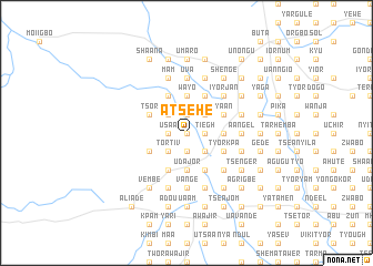 map of Atsehe