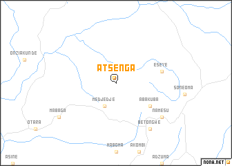 map of Atsenga