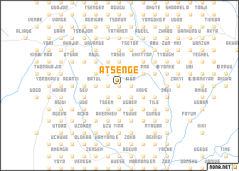 map of Atsenge