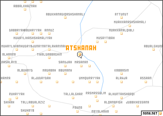 map of ‘Aţshānah