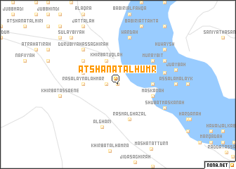 map of ‘Aţshānat al Ḩumr