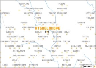 map of Atsoglokopé