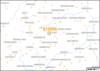 map of A Tsông