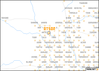 map of Atsor