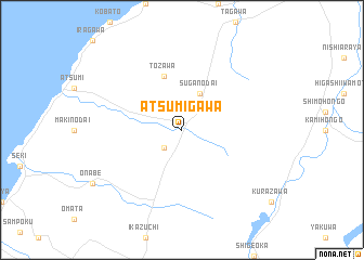 map of Atsumigawa