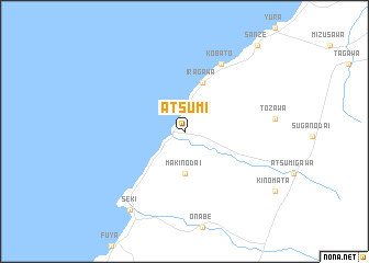 map of Atsumi