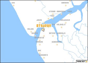 map of Atsuran