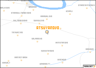 map of Atsuyarovo