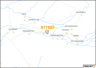 map of Aţ Ţa‘ān