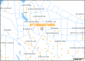 map of At Ta‘āwun Thānī