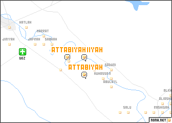 map of Aţ Ţābiyah