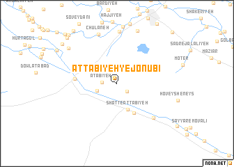 map of ‘Attābīyeh-ye Jonūbī