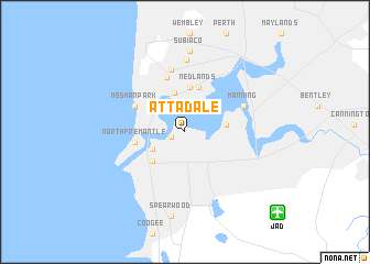map of Attadale