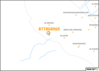map of At Taḑāmun