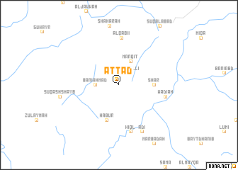 map of ‘Attād
