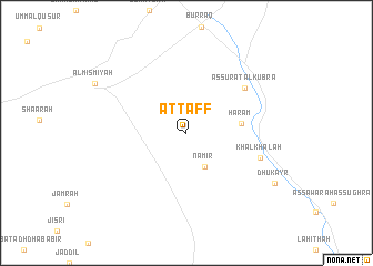 map of Aţ Ţaff