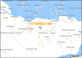 map of Aţ Ţahmāzīyah