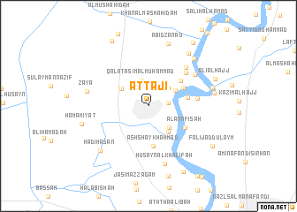 map of At Tājī