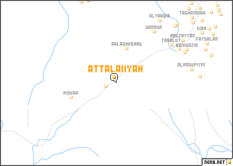 map of Aţ Ţalāʼi‘īyah