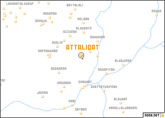 map of Aţ Ţaliqāt