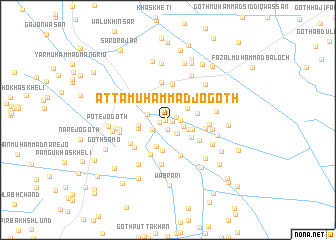 map of Atta Muhammad Jo Goth