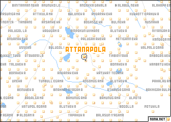 map of Attanapola