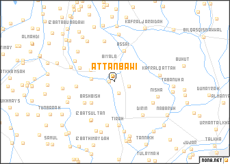 map of Aţ Ţanbāwī