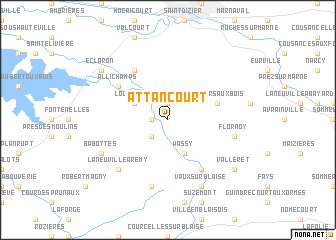 map of Attancourt