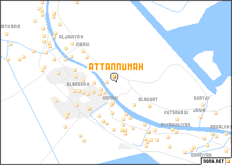 map of At Tannūmah