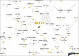 map of ‘Aţţān