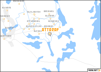 map of Aţ Ţaraf