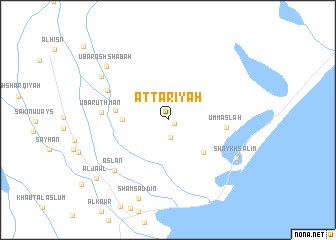 map of Aţ Ţarīyah