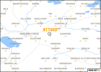 map of Attarp