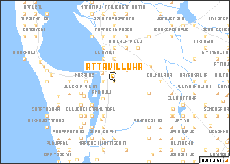 map of Attavilluwa