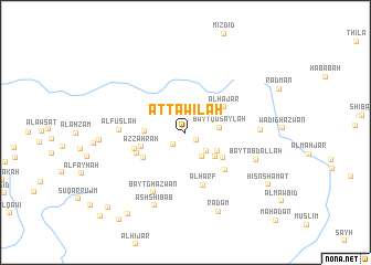 map of Aţ Ţawīlah