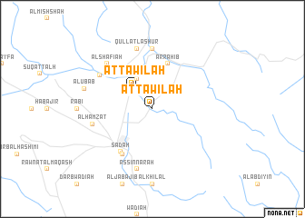 map of Aţ Ţawīlah