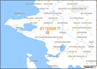 map of Atterup