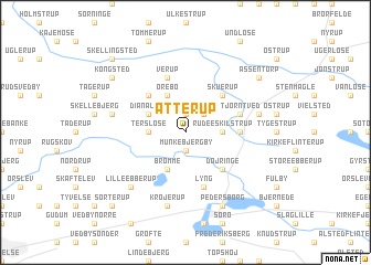 map of Atterup