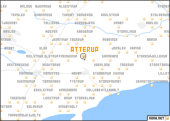 map of Atterup