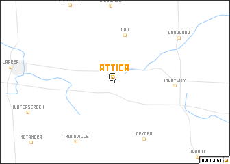 map of Attica
