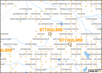 map of Attikulama