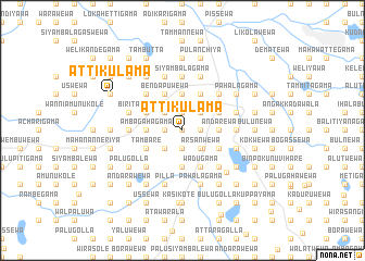 map of Attikulama