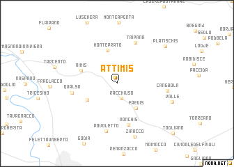 map of Attimis