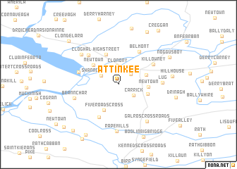 map of Attinkee