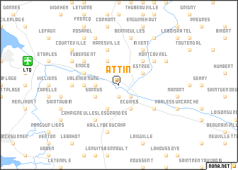 map of Attin