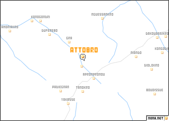 map of Attobro