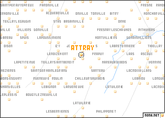 map of Attray